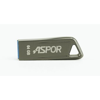  USB-флешка Aspor PK-TG114 64G USB 3.0 (металл) 