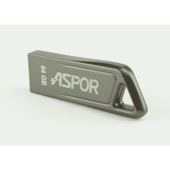  USB-флешка Aspor PK-TG114 64G USB 3.0 (металл) 