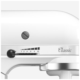  Миксер KitchenAid 5K45SSEWH Classic белый 