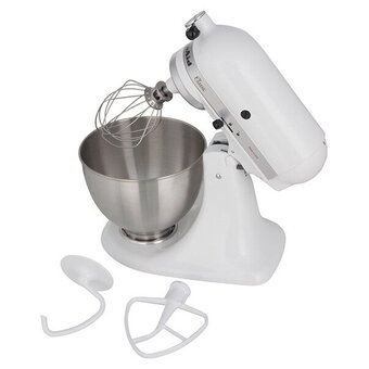  Миксер KitchenAid 5K45SSEWH Classic белый 