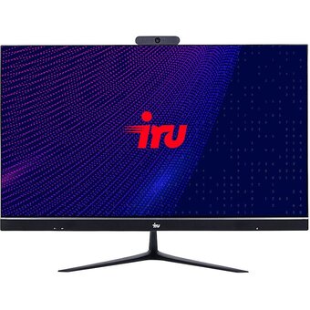  Моноблок IRU Office P2320A3 (1848489) 23.8" Full HD Ryzen 5 3400GE (3.3) 8Gb SSD256Gb RGr CR Free DOS 120W черный 