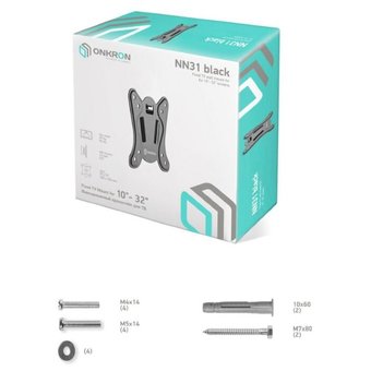  Кронштейн Onkron NN31 черный 
