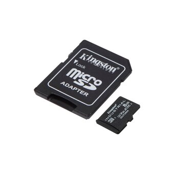  Карта памяти Kingston Industrial Temperature (SDCIT2/8GB) microSDHC 8Gb Class UHS-I с адаптером 