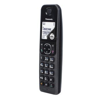  Радиотелефон Panasonic KX-TGF310RUM черный металлик 