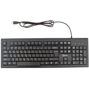  Клавиатура Gembird KB-8354U-BL Black 