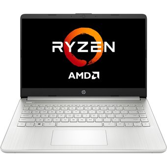  Ноутбук HP 14s-fq0035ur 24C07EA (AMD Ryzen 3 4300U 2.7GHz/8192Mb/512Gb SSD/AMD Radeon Graphics/Wi-Fi/Bluetooth/Cam/14.0/1920x1080/Free DOS) 