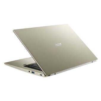  Ноутбук Acer Swift 1 SF114-33-P06A (NX.HYNER.001) 14"FHD IPS/Pen N5030 Quad/4Gb/128Gb SSD/Intel UHD/Win10 золотистый 