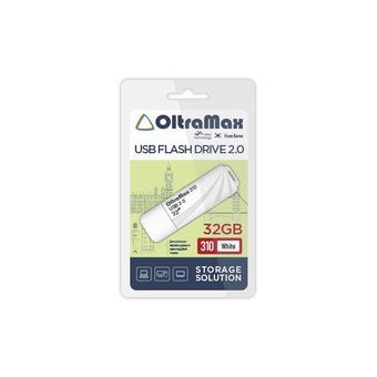  USB-флешка Oltramax OM 32GB 310 White 