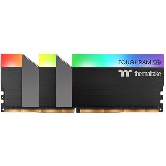  ОЗУ Thermaltake Toughram RGB R009R432GX2-3200C16A 64GB(2x32GB) DDR4 3200 CL16 Black /RGB Lighting/SW Control/MB Sync/10Lay10u/2Pack 