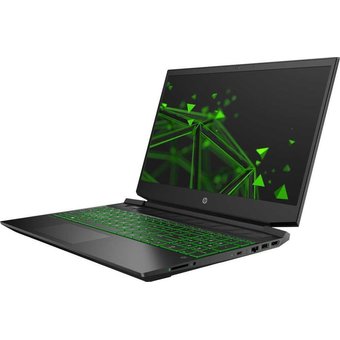  Ноутбук HP Pavilion Gaming 15-ec1058ur 22P97EA Black green 15.6" FHD Ryzen 5 4600H/16Gb/512Gb SSD/GTX1650 4Gb/DOS 