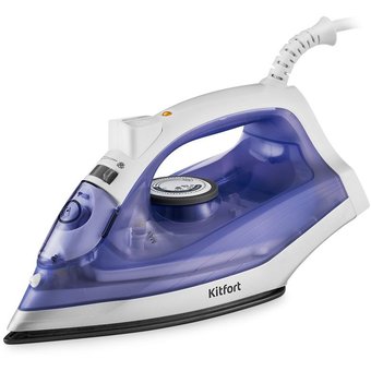  Утюг Kitfort KT-2603 белый/фиолетовый 