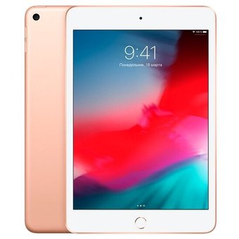  Планшет Apple iPad mini 2019 256Gb Wi-Fi + Cellular Gold (MUXE2RU/A) 