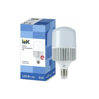  Лампочка IEK LLE-HP-100-230-65-E40 