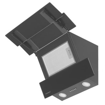  Вытяжка Maunfeld Cascada Push 60 Glass Black 