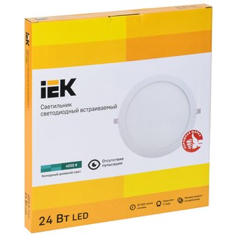  Светильник IEK LDVO0-1609-1-24-4000-K01 