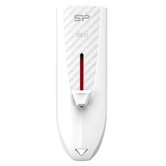 USB-флешка Silicon Power Blaze B25 (SP032GBUF3B25V1W) 32Gb USB 3.2, Белый 