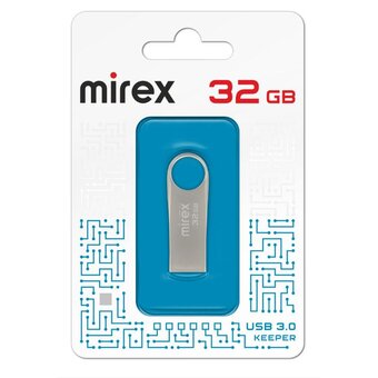  USB-флешка Mirex Keeper (13600-IT3KEP32) 32GB USB 3.0, Металл 