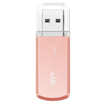  USB-флешка Silicon Power Helios 202 (SP032GBUF3202V1P) 32Gb USB 3.2, Розовое Золото 