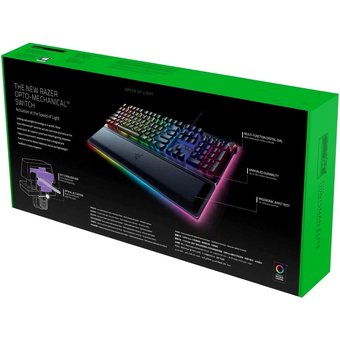  Клавиатура Razer Huntsman Elite Gaming keyboard Purple Switch 