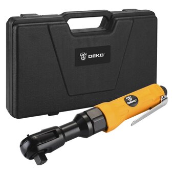  Трещотка пневматическая DEKO DKPT03 (018-1103) Set 3 в чемодане с набором 15 предметов 