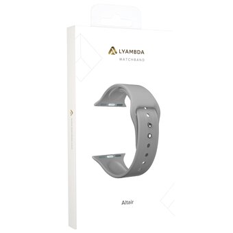  Ремешок Lyambda Altair (DS-APS08-40-GR) для Apple Watch 38/40 mm Grey 