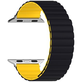 Ремешок Lyambda Acrux (DSJ-30-40-BY) для Apple Watch 38/40/41 mm Black/Yellow 