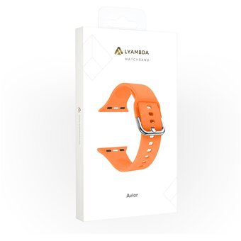  Ремешок Lyambda Avior (DSJ-17-40-OR) для Apple Watch 38/40 mm Orange 