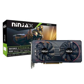  Видеокарта Ninja (Sinotex) Geforce RTX3070 (NF307FG86F) 8GB GDDR6 256-bit HDMI DPx3 