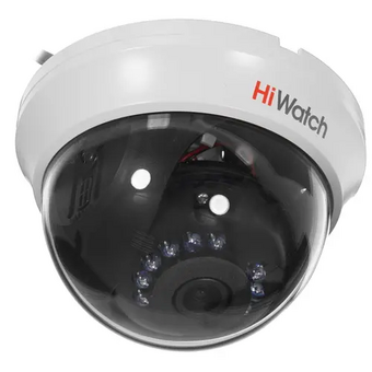  Камера видеонаблюдения HiWatch DS-T591(C) (2.8 mm) 2.8-2.8мм HD-CVI HD-TVI цветная корп. белый 