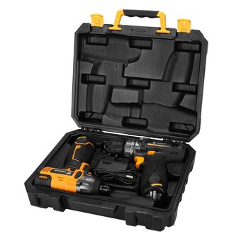  Набор аккумуляторного инструмента DEKO 063-4107 (DKIS12-Li, GCD12DU3) 2 в 1, 2х2,0Ач 