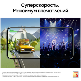  Смартфон Samsung Galaxy S23 5G SM-S911B (SM-S911BLIDCAU) 128Gb 8Gb лаванда 