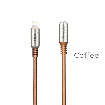  USB кабель HOCO для Apple 8-pin U17 Series 1.2m Coffe 