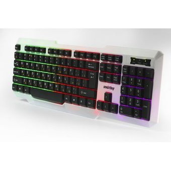  Клавиатура Smartbuy SBK-333U-WK One бело-черная 