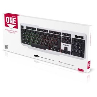  Клавиатура Smartbuy SBK-333U-WK One бело-черная 