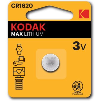  Батарейка Kodak CR1620-1BL 