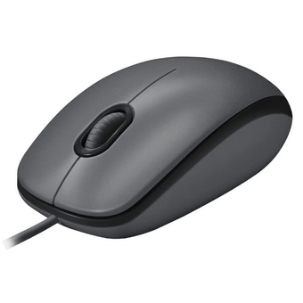 Мышь Logitech M90 (910-001793) проводная USB1.1, оптическая, Grey 