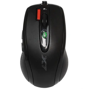  Мышь A4Tech X-718BK (X-718BK USB) оптическая проводная USB черный 