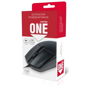  Мышь SMARTBUY One 212-K (SBM-212-K) черный 