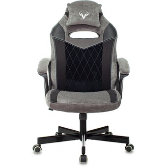  Кресло Zombie Viking 6 Knight Fabric (Viking 6 Knight B) серый/черный 