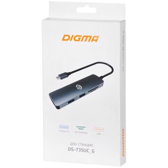  Док-станция Digma DS-735UC G 