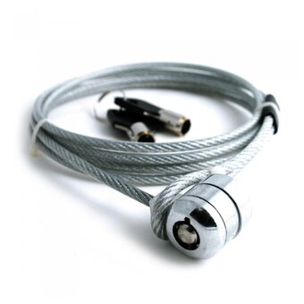  Тросик для ноутбука CBR Kensington Lock (CL-10) на ключе, 1м, блистер, RTL, (00000000174) 