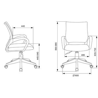  Кресло Бюрократ KD-W4 (KD-W4/NRTO-WH) белый аниме 