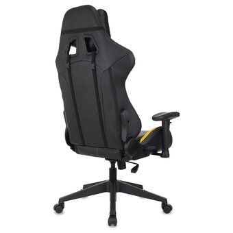  Кресло Zombie Viking 5 Aero Yellow эко.кожа черный/желтый 
