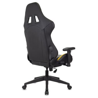  Кресло Zombie Viking 5 Aero Yellow эко.кожа черный/желтый 