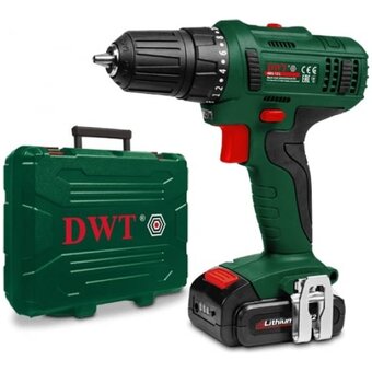  Дрель аккумуляторная DWT ABS12 L-2 BMC (12 В) 