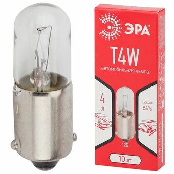  Лампа автомобильная ЭРА Б0036793 Т4W 12V BA9s 
