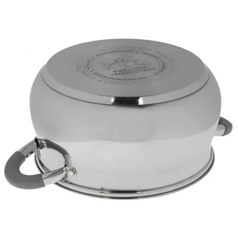  Кастрюля LARA Bell LR02-484 нерж 6,1л 