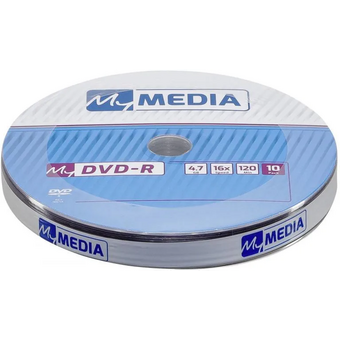  Диск DVD-R MyMedia (69205) 4.7Gb 16x Pack wrap (10шт) 