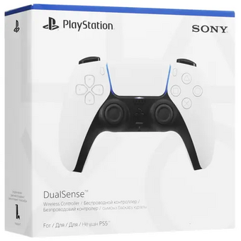  Геймпад Sony PlayStation 5 DualSense (CFI-ZCT1NA) Wireless White 