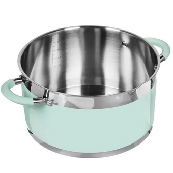  Кастрюля LARA LR02-545 Mint нерж 7,2л 